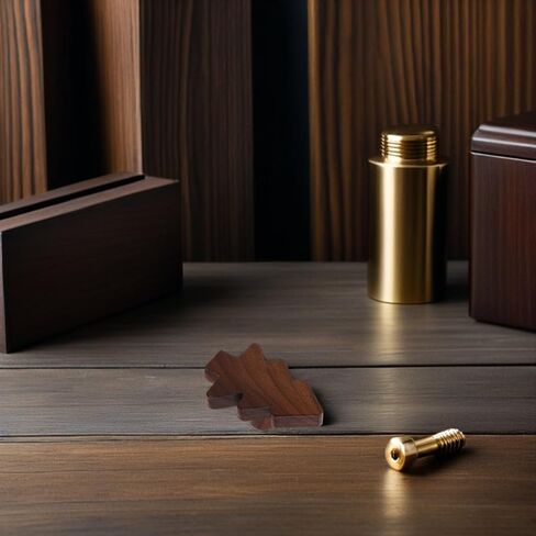 Uonlytech 3pcs Wood Christmas Tree Drawer Pulls Walnut Cabinet Handles for ’ Wardrobe Dresser Door Knobs Decorative Hardware for Holiday Furniture in Kuwait