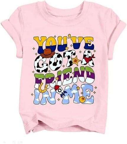 You've Got A Friend in Me Kids Shirt Magical Tshirt for Toddler Boy Girl Cute Holiday Vacation Short Sleeve Top in Saudi Arabia