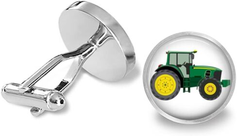 Tractor Cufflinks Farmer Cuff Links in Saudi Arabia