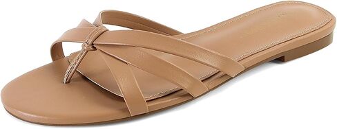 SOVANYOU Flip Flops Slides for Women Dressy Thong Flat Sandals Comfortable Slip On Summer Beach Sandals for Vacation Casual in Saudi Arabia