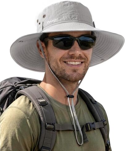 FURTALK Sun Hats for Men Fishing Hat UPF 80+ Foldable Wide Brim Outdoor Hiking Beach Summer Hats in Saudi Arabia