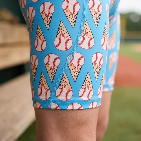 ChalkTalkSPORTS Baseball Compression Shorts - Spandex Shorts for Baseball Players - Multiple Designs - Youth and Adult Sizes in Kuwait