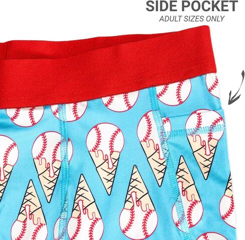 ChalkTalkSPORTS Baseball Compression Shorts - Spandex Shorts for Baseball Players - Multiple Designs - Youth and Adult Sizes in Kuwait