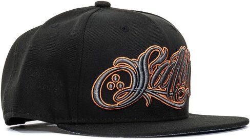 Sullen Eternity Tattoo Lifestyle Graphic Snapback Artist Series Flat Bill Hat Black in Kuwait