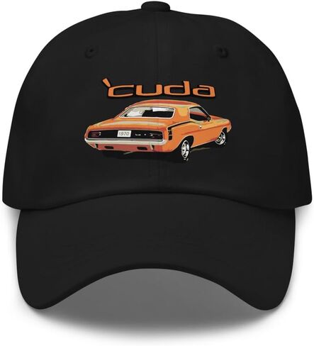 Barracuda Muscle Car Dad Hat 1970 Cuda Heritage Cotton Cap in Kuwait