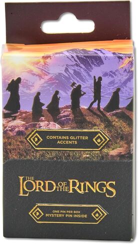 سلسلة The Lord of the Rings Chibi Mystery Enamel Pin Blind Box Series، Aragorn، Frodo، Gandalf، Gollum، Legolas، أو Nazgul Ringwraith in Kuwait