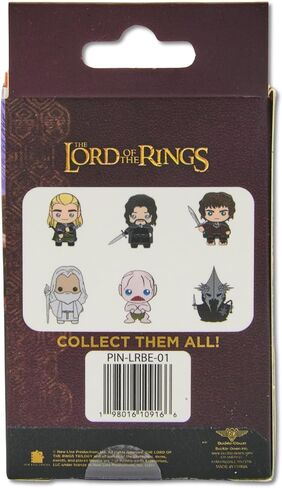 سلسلة The Lord of the Rings Chibi Mystery Enamel Pin Blind Box Series، Aragorn، Frodo، Gandalf، Gollum، Legolas، أو Nazgul Ringwraith in Kuwait