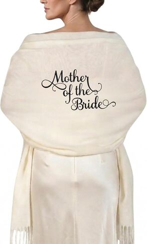 Huglanket Mother of the Bride Gifts, Mother of the Bride Shawl Embroidered Wraps Scarf Gifts for Mother's Day,Birthday,Christmas, 78x27.5inch in Saudi Arabia