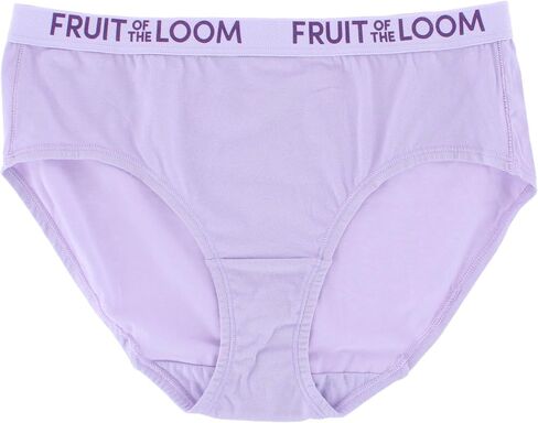 مجموعة متنوعة من 4 سراويل داخلية نسائية من القطن القابل للتمدد من Fruit of the Loom in Kuwait