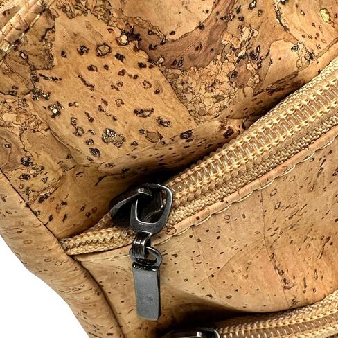 Cork Crossbody Bag for Women – Lightweight Medium Organizer Purse, Vegan Cork Handbag with Adjustable Strap, Dallas | Lightweight Cork Bag in Kuwait