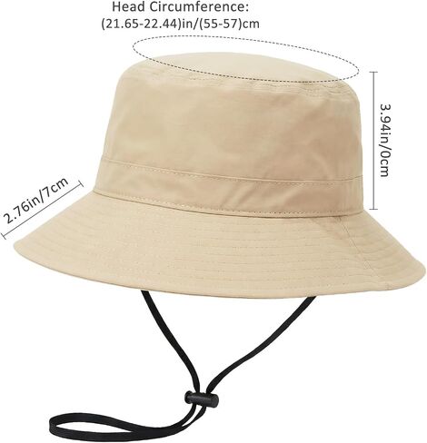 Bucket Hats for Women Ponytail UV Protection Sun Hat Packable Waterproof Quick Dry Hat for Travel Hiking Fishing in Saudi Arabia