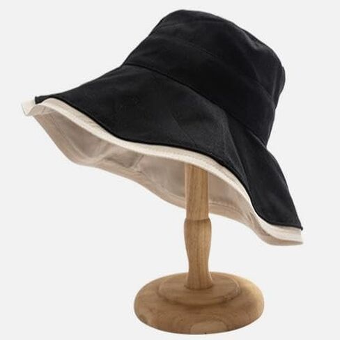 Sun Hats for Women Reversible Wide Brim Foldable Bucket Outdoor UV Protection Summer Beach Hat for Hiking Beach Travel in Saudi Arabia
