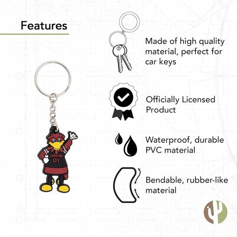 جامعة الصحراء الصبار في ساوث كارولينا مفاتيح مفاتيح مفاتيح السيارات (PVC A) in Kuwait