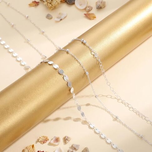 Waist Beads for Women, Boho Belly Chains, Waist Chain for Womens Simple Body Belly Chains Beach Accessories, Adjustable Body Chain Jewelry for Beach, 26.77-52.36 Inch in Kuwait