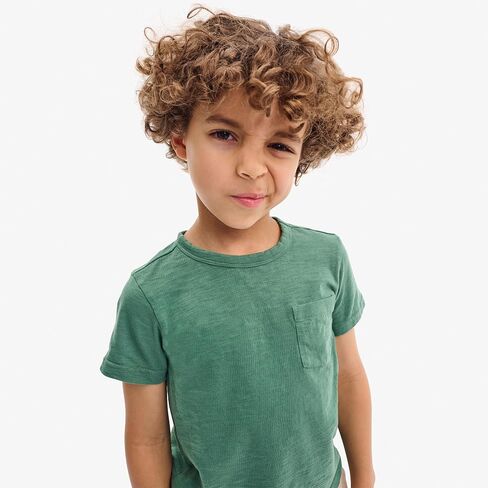 Primary Kids Pocket Tee, Soft 100% Cotton T-Shirt in Saudi Arabia
