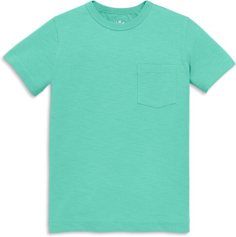 Primary Kids Pocket Tee, Soft 100% Cotton T-Shirt in Saudi Arabia