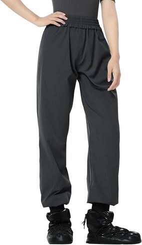 Dayrose Girls Elastic Warm Up Ballet Pants, Women Lace Waistband Ripstop Pants for Yoga, Dance, Gymnastics in Saudi Arabia