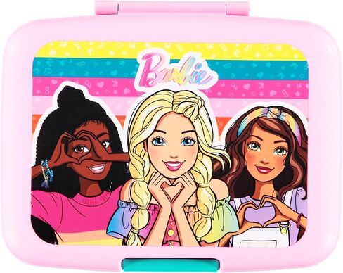 AI ACCESSORY INNOVATIONS Gabby’s Dollhouse 4 Compartment Bento Lunch Box for Kids, Featuring Pandy Paws, Kitty Fairy, DJ Catnip, and CatRat, BPA Free in Kuwait