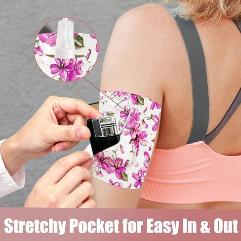 30Pack Tandem Mobi Adhesive Pocket Patch, Waterproof Adhesive Sleeve for Tandem Mobi Insulin Pump Patch Flexible Overpatch Hypoallergenic & Latex-Free Long Stay for 10 Days in Saudi Arabia