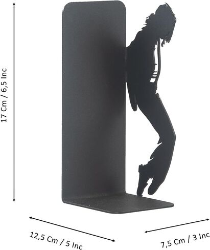 Michael J. Decorative Bookends, King of Pop Figure Book Holders, Famous Characters Book Holders, Bookholder with Celebrity, Music Theme Book Stands, Moonwalk, Decorative Book End in Saudi Arabia