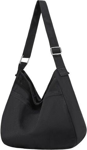 GEMIU Canvas Tote Bag Hobo Messenger Bag Crossbody Shoulder Bag for Women and Men Large Purse Travel Work in Saudi Arabia