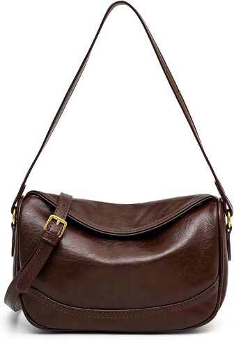 Cute Shoulder Bag for Women Soft Everyday Purse Trendy Hobo Handbags Underarm Bag Slouchy Crossbody Bag in Saudi Arabia
