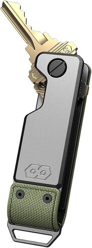PROOF Key Holder | The Operator | 1000D Nylon & Metal | Minimalist Keyholder | Secures Up to 7 Keys | Gift Box | Veteran Owned in Kuwait