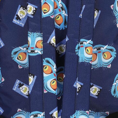 Bioworld KPop Demon Hunters Derpy & Sussie All-Over Print 16.5" Adult Blue Quick Turn Backpack in Kuwait