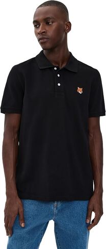Maison Kitsuné Men's Fox Head Patch Regular Polo in Saudi Arabia