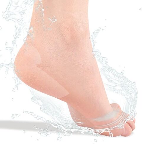 30Pcs Invisible Moisturizing Heel Pads, Breathable Cushion for Dry Cracked Feet, Soft PVC Self-Adhesive Repair Patches, Non-Slip Shoe Grips, Party Favor Gift Set in Kuwait