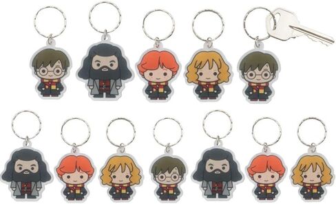 Fun Express 1 3/4" – 2" Harry Potter Plastic Character Keychains - 12 Pc. in Kuwait