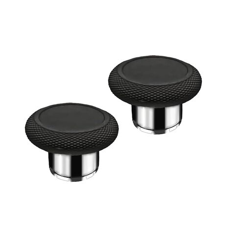 2 في 1 ملحقات Thumbsticks المعدنية القصيرة لـ Xbox Elite Controller Series 2 Core ، مجموعة إصلاح أجزاء Thumbsticks البديلة لـ Elite Series 2 Core Controller (Black) in Kuwait