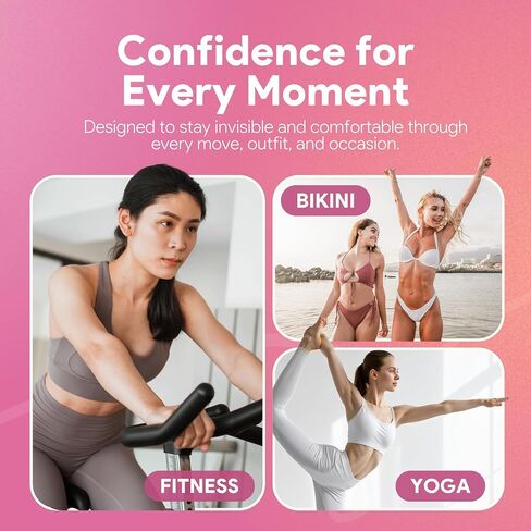 LUMORIA Seamless Concealer Cover for Women (3 Pack), Seamless Smooth Cover, Premium Skin-Safe Silicone Hiders, Invisible Smooth Coverage with Magnetic Storage Case for Leggings & Fitted Outfits in Saudi Arabia