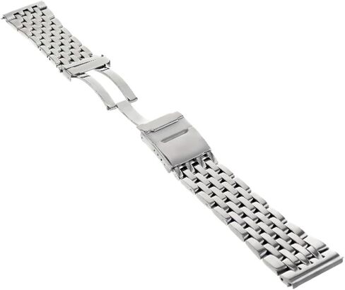 Ewatchparts 24mm Pilot Watch Band Bracelet Compatible With Breitling A24322 7 Link Navitimer Polish in Saudi Arabia