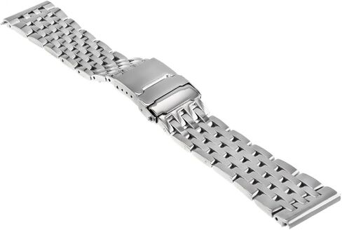 Ewatchparts 24mm Pilot Watch Band Bracelet Compatible With Breitling A24322 7 Link Navitimer Polish in Saudi Arabia