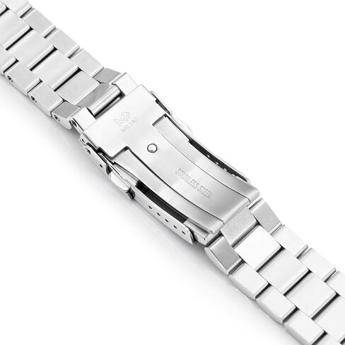 MiLTAT Endmill Metal Watch Band compatible with Seiko SKX007 SKX009, 22mm 316L SS in Kuwait
