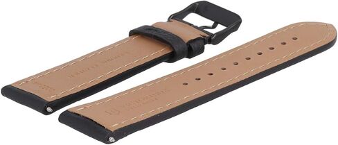 Victorinox 005544 Watch Strap 22 mm Leather Black Structure in Kuwait