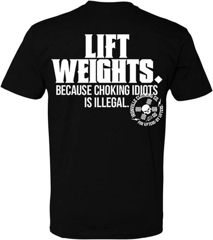 تي شيرت Ironville Lift Weights Lifting Soft Blend تي شيرت in Kuwait
