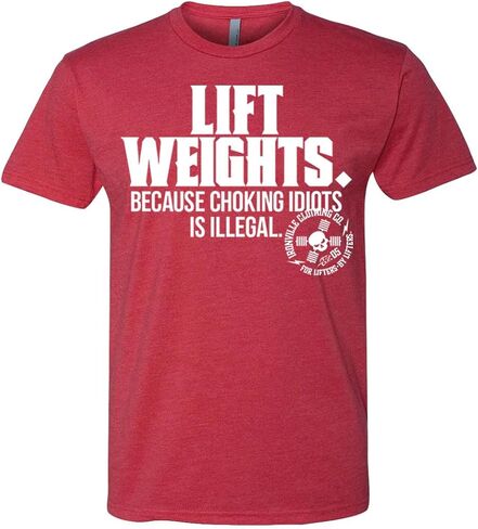 تي شيرت Ironville Lift Weights Lifting Soft Blend تي شيرت in Kuwait