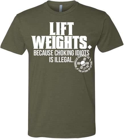تي شيرت Ironville Lift Weights Lifting Soft Blend تي شيرت in Kuwait