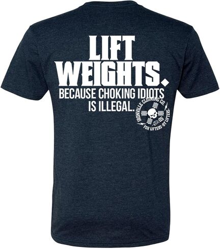 تي شيرت Ironville Lift Weights Lifting Soft Blend تي شيرت in Kuwait