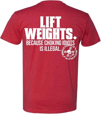 تي شيرت Ironville Lift Weights Lifting Soft Blend تي شيرت in Kuwait