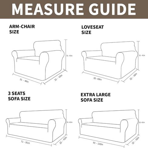 YEMYHOM Real Velvet Couch Covers for 3 Cushion Couch High Stretch 1 Piece Sofa Cover Pets Dogs Friendly Anti Slip Thickened Slipcovers Furniture Protector for Living Room (71"-91", White) in Saudi Arabia