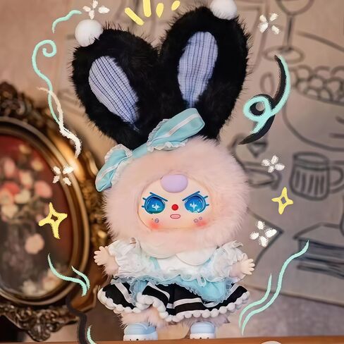 Baby Three Lolita’s Dream Series Mini Plush Keychain Blind Box 1PC (1 of 9 Possible Styles) Baby Three Cute Collectible Key Ring Birthday Gifts in Saudi Arabia
