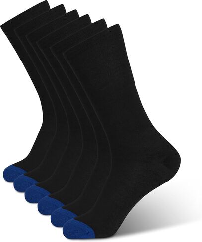 Bamboo Crew Socks – Ultra-Soft, Breathable, Reinforced Toe & Heel in Kuwait