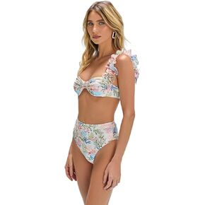 PatBO Seaweed High Waist Bikini Bottom in Saudi Arabia