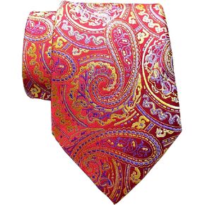 New Classic Paisley JACQUARD WOVEN Silk Men's Tie Necktie in Saudi Arabia