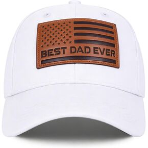 Fathers Day Birthday Gifts from Daughter Son Best Dad Ever Hat American Flag Cool Dad Baseball Cap in Saudi Arabia