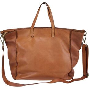 Genuine Leather Tote Bag for Women – Full Grain Shoulder Handbag with Adjustable Strap, Spacious Everyday Work Bag for Office, Travel, Shopping & College | Vintage Soft Cowhide Purse Gift for Her in Saudi Arabia