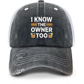 I Knows The Owner Too hat Outdoor Cap for Men in Kuwait